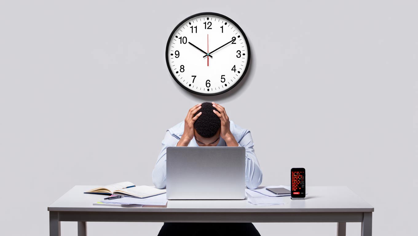 Stress im Alltag, echte Belastung