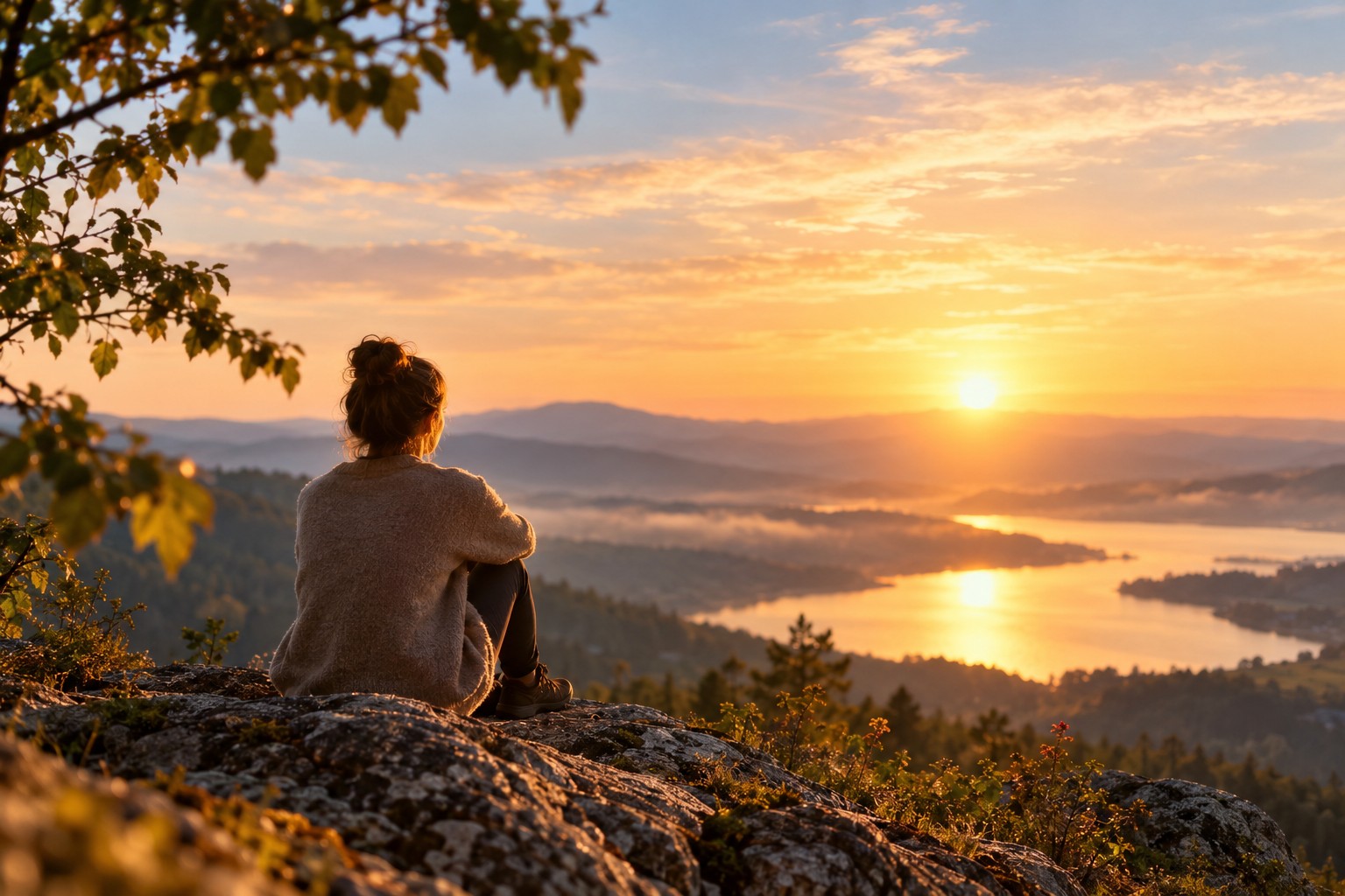 SPIRITUALITÄT - Stille Einkehr im goldenen Morgenlicht